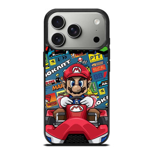 SUPER MARIO BROSS NINTENDO GAME MARIO CART iPhone 17 Pro Case Cover