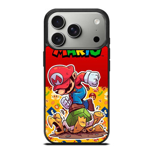 SUPER MARIO BROSS NINTENDO GAME iPhone 17 Pro Case Cover
