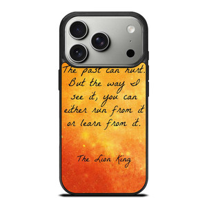 THE LION KING QUOTES iPhone 17 Pro Case Cover