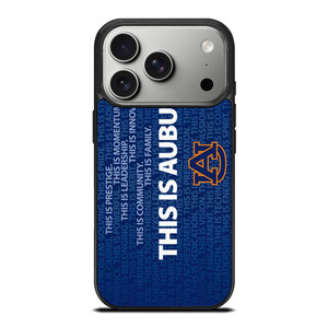THIS IS AUBURN TIGERS FOOTBALL iPhone 17 Pro Case Cover