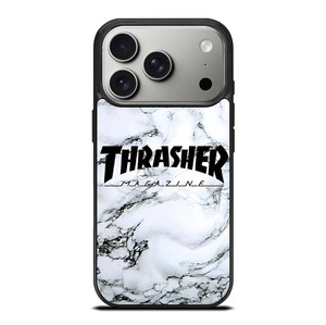 THRASHER SKATEBOARD MARBLE iPhone 17 Pro Case Cover