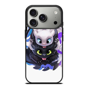TOOTHLESS AND LIGHTFURY HOW TO TRAIN YOUR DRAGON iPhone 17 Pro Case Cover