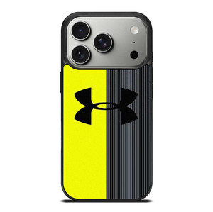 UNDER ARMOUR YELLOW STRIPE iPhone 17 Pro Case Cover