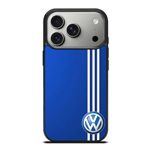 VOLKSWAGEN BLUE STRIPE LOGO iPhone 17 Pro Case Cover
