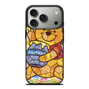 WINNIE THE POOH DISNEY MOZAIC ART iPhone 17 Pro Case Cover WINNIE THE POOH DISNEY MOZAIC ART iPhone 17 Pro Case Cover