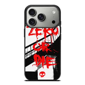 ZERO SKATEBOARDS SLOGAN iPhone 17 Pro Case Cover