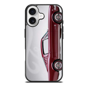 1965 FORD MUSTANG RED CAR iPhone 17 Case Cover