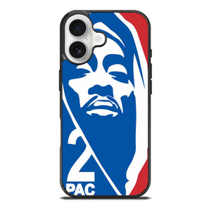 2PAC TUPAC SHAKUR NBA LOGO iPhone 17 Case Cover