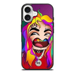 6IX9INE SIX NINE FACE CARTOON iPhone 17 Case Cover