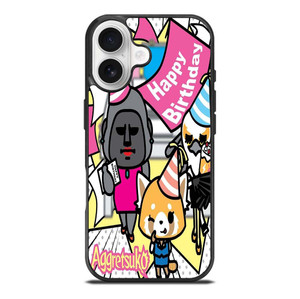 AGGRETSUKO BIRTHDAY PARTY iPhone 17 Case Cover