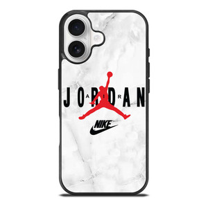 AIR JORDAN NIKE SHOES LOGO MARBLE iPhone 17 Case Cover