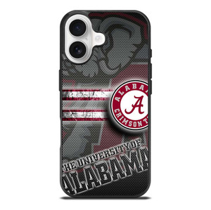 ALABAMA CRIMSON TIDE CARBON iPhone 17 Case Cover