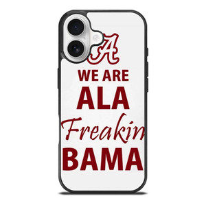 ALABAMA CRIMSON TIDE FOOTBALL FREAK iPhone 17 Case Cover
