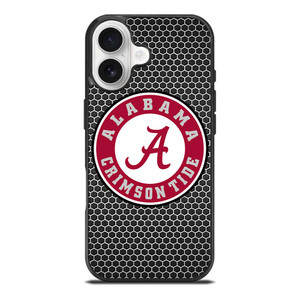 ALABAMA CRIMSON TIDE FOOTBALL METAL iPhone 17 Case Cover