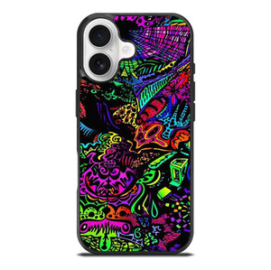 ALICE IN WONDERLAND TRIPPY PSYCHEDELIC iPhone 17 Case Cover