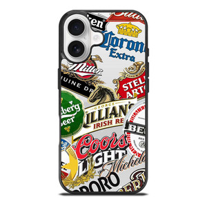 ALL BEER BRAND LOGO iPhone 17 Case Cover