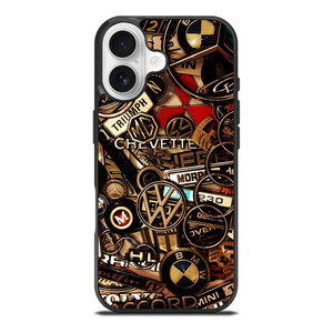 ALL CARS METAL LOGO iPhone 17 Case Cover