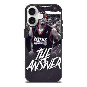 ALLEN IVERSON SIXERS BASKETBALL iPhone 17 Case Cover ALLEN IVERSON SIXERS BASKETBALL iPhone 17 Case Cover