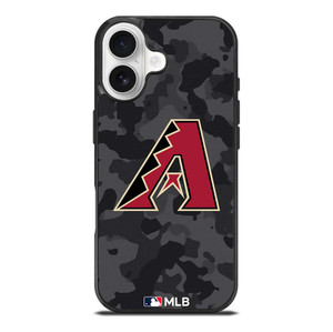 ARIZONA DIAMONDBACKS BASEBALL BLACK CAMO iPhone 17 Case Cover