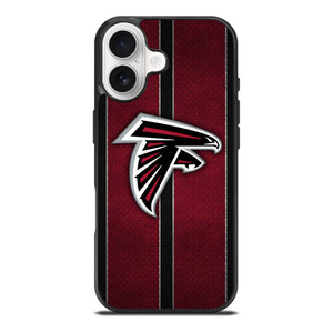 ATLANTA FALCONS NFL METAL STRIPE iPhone 17 Case Cover