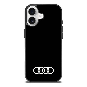 AUDI CAR LOGO BLACK iPhone 17 Case Cover