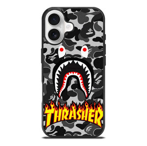 BAPE SHARK THRASHER iPhone 17 Case Cover