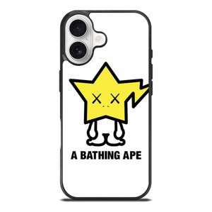 BATHING APE BAPESTA KAWS iPhone 17 Case Cover
