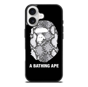 BATHING APE SNAKE SKIN iPhone 17 Case Cover