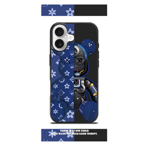 BEAR BRICK KAWS ROBOT BLUE iPhone 17 Case Cover