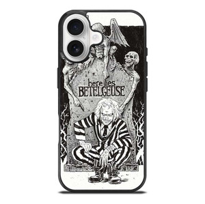BEETLEJUICE TIM BURTON ART iPhone 17 Case Cover