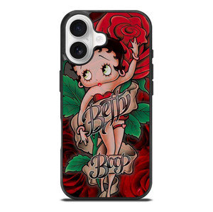 BETTY BOOP ROSE iPhone 17 Case Cover