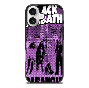 BLACK SABBATH ROCK BAND PARANOID iPhone 17 Case Cover