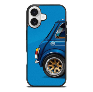 BLUE MINI COOPER COOL iPhone 17 Case Cover