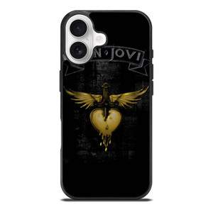 BON JOVI BAND GOLD LOGO iPhone 17 Case Cover