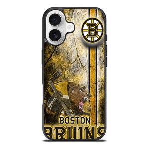 BOSTON BRUINS HOCKEY TEAM LOGO iPhone 17 Case Cover
