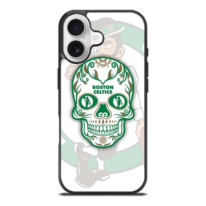 BOSTON CELTICS BASKET SKULL iPhone 17 Case Cover