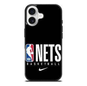 BROOKLYN NETS NBA BASKETBALL LOGO iPhone 17 Case Cover