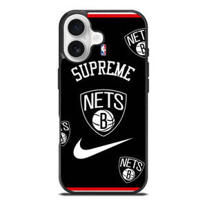 BROOKLYN NETS NBA X SUPREME NIKE iPhone 17 Case Cover