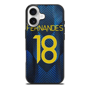 BRUNO FERNANDES MANCHESTER UNITED JERSEY iPhone 17 Case Cover