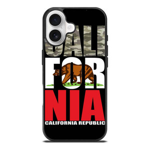 CALIFORNIA REPUBLIC CAMO SYMBOL iPhone 17 Case Cover