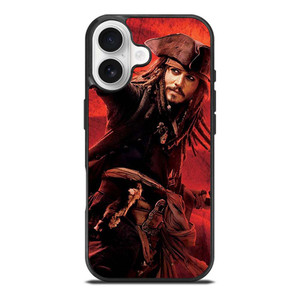 CAPTAIN JACK PIRATES OF THE CARIBBEAN POSTER iPhone 17 Case Cover