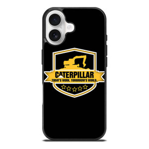 CATERPILLAR TRACTOR LOGO CAT ICON TODAY'S WORK iPhone 17 Case Cover
