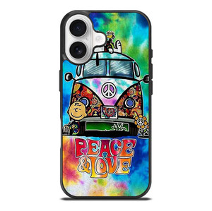 CHARLIE BROWN PEANUTS PEACE LOVE iPhone 17 Case Cover