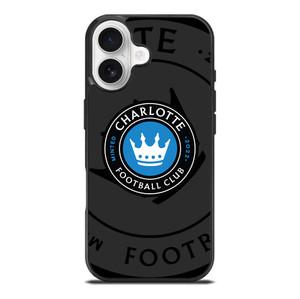 CHARLOTTE FC MLS BLACK iPhone 17 Case Cover