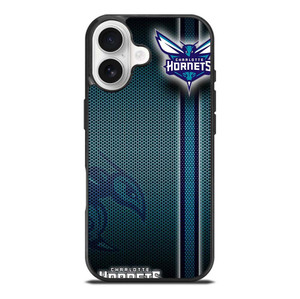CHARLOTTE HORNETS METAL LOGO iPhone 17 Case Cover
