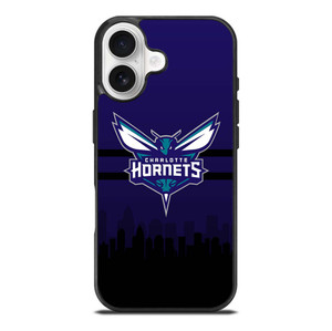 CHARLOTTE HORNETS NBA SKYLINE iPhone 17 Case Cover