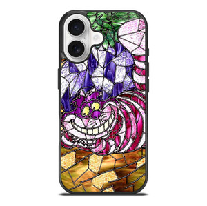 CHESHIRE CAT STAINED GLASS iPhone 17 Case Cover