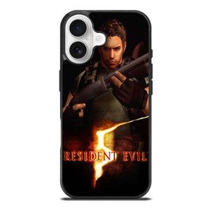 CHRIS REDFIELD RESIDENT EVIL GAMES iPhone 17 Case Cover