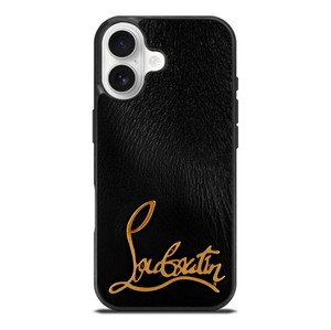 CHRISTAN LOUBOUTIN BLACK iPhone 17 Case Cover