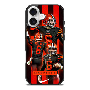 CLEVELAND BROWNS BAKER MAYFIELD 6 iPhone 17 Case Cover